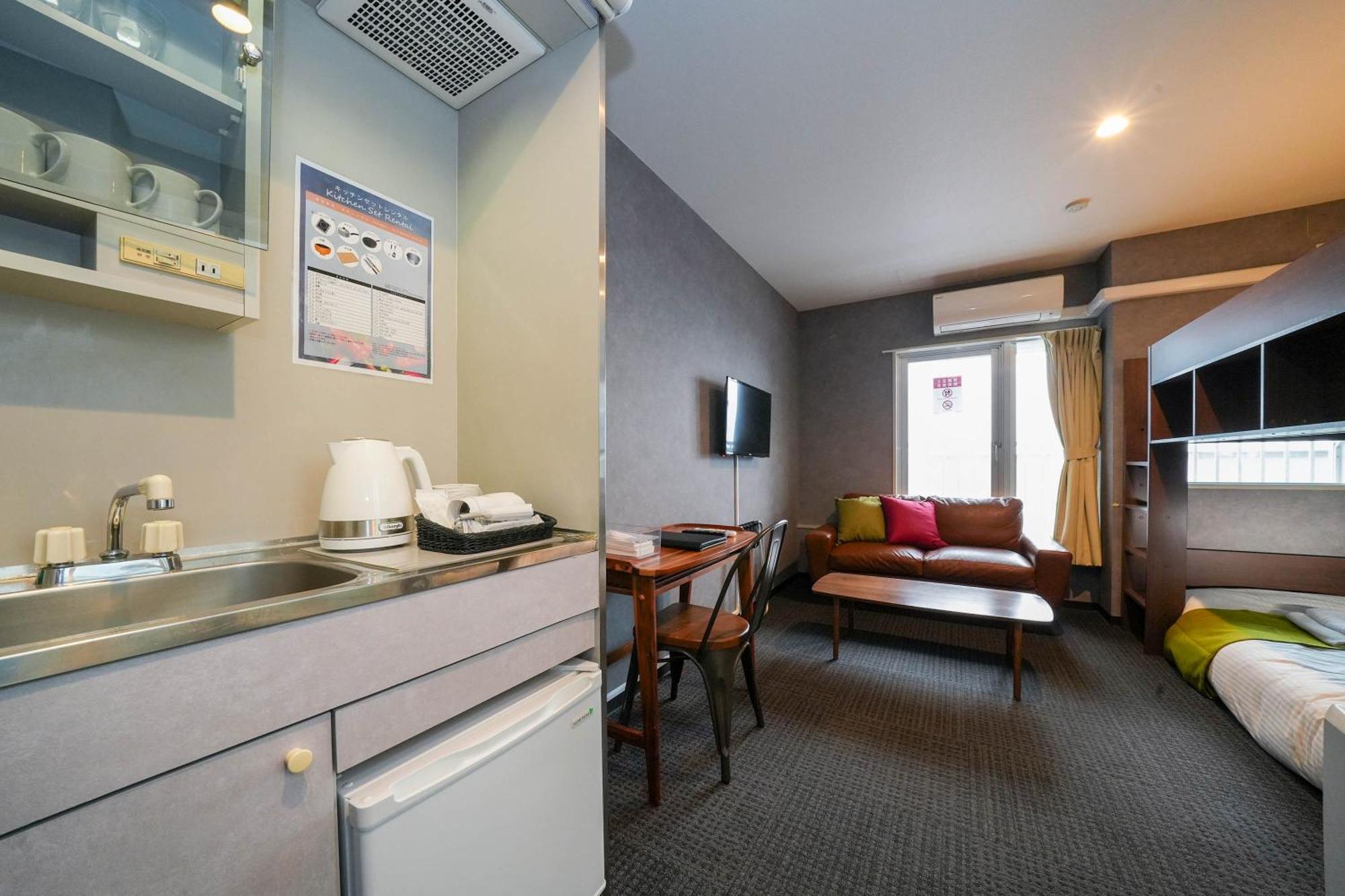 Residence Hotel Stripe Sapporo Exterior foto